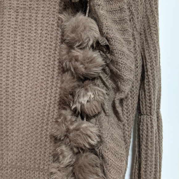 Brown knit cardigan - Picture 2 of 3